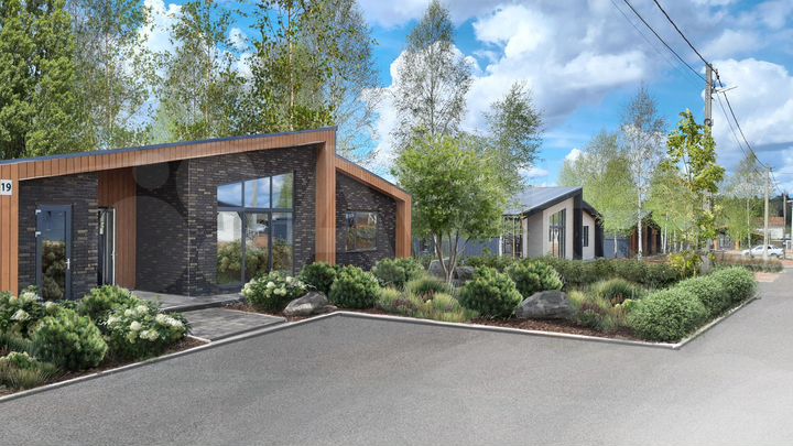 Коттедж 110 м² на участке 10 сот.