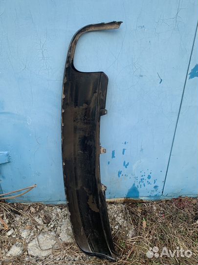 Диффузор на задний бампер a4 b8