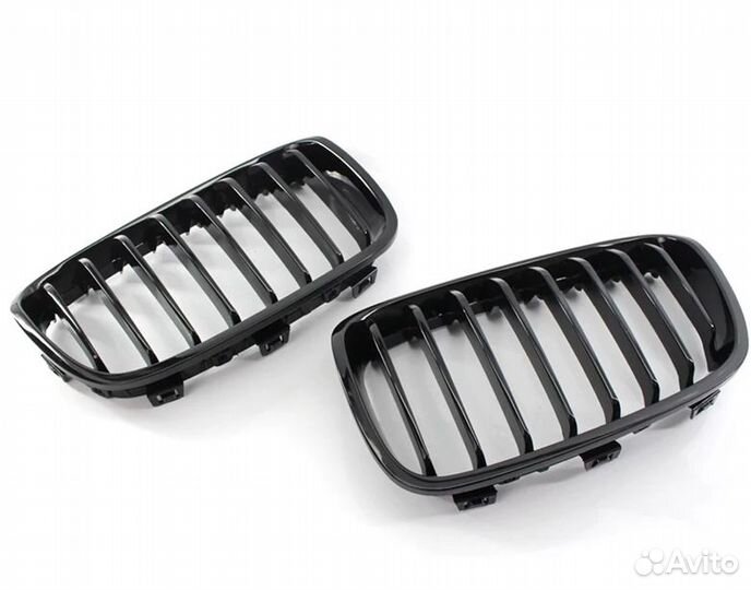 BMW F20 дорест решетки радиатора одинарные