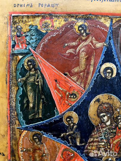 Старинная купина Неопалимая 19 век