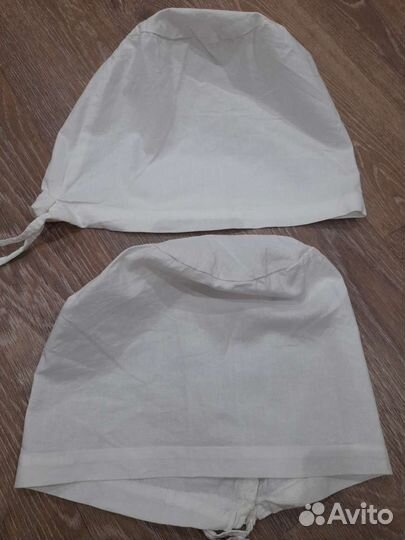 Медицинский чепчик (колпак) белый