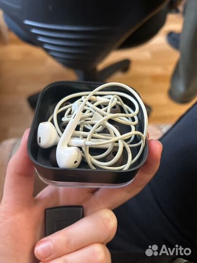 Наушники apple earpods jack 3.5