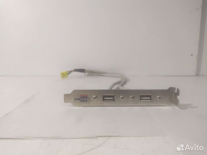 Планка расширения USB 2.0 на заднюю панель 2 порта