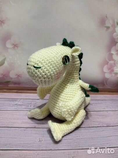 Вязаный дракончик