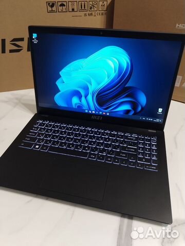 Игровой ноутбук MSI MS-15hk купить в Кемерово | Электроника | Авито
