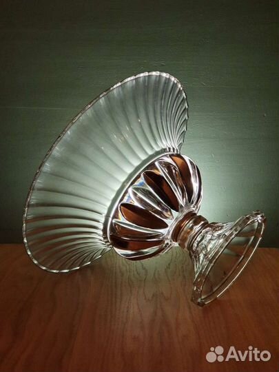 Ваза для фруктов чсср, винтаж ретро