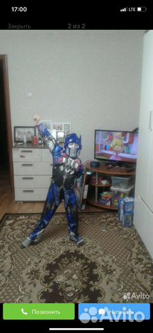Костюм оптимус прайм