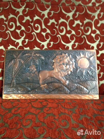 Панно чеканка СССР