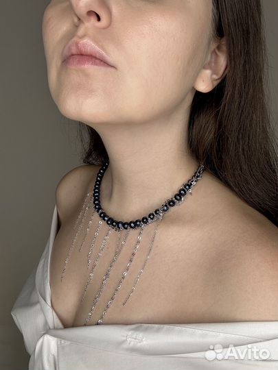 Колье из жемчуга для нее на 8 марта