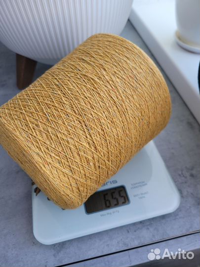 Пряжа для вязания Италия твид с шелком