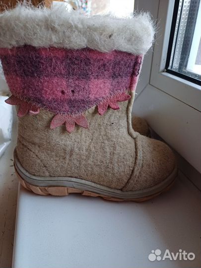 Валенки для девочки 24