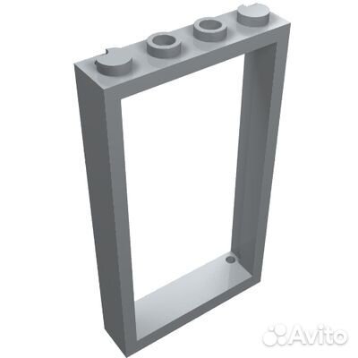Деталь Лего 60596 Door, Frame 1 x 4 x 6 with 2 Hol