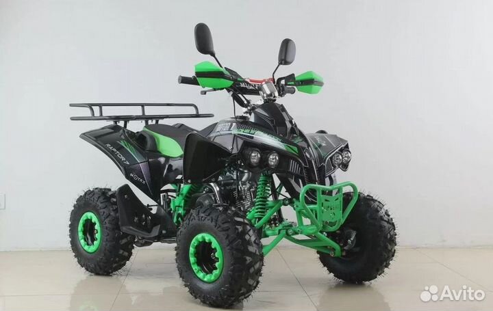 Квадроцикл Motoland Raptor 125 черный