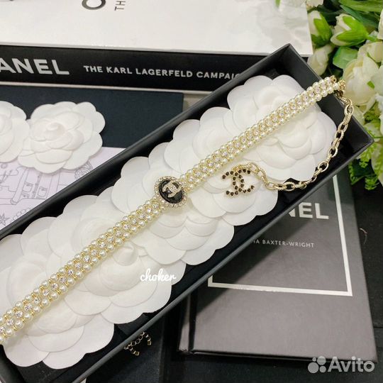 Серьги chanel колье чокер шанель браслет chanel