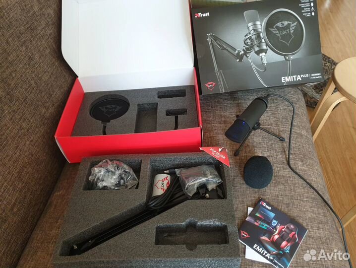 Микрофон Trust GXT 252+ emita plus