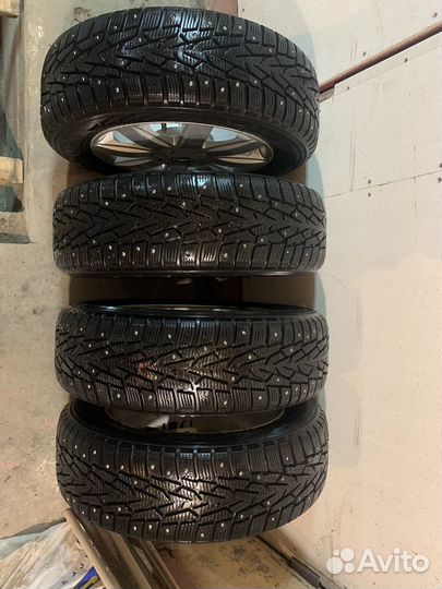 Колеса nissan tiida зима r15 (185/65) в сборе