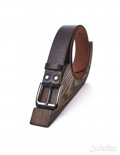 Мужской кожаный ремень ручной работы
