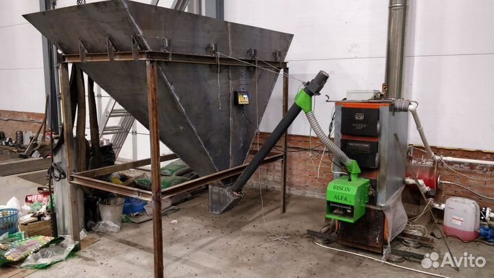 Пеллетная горелка Бизон Альфа