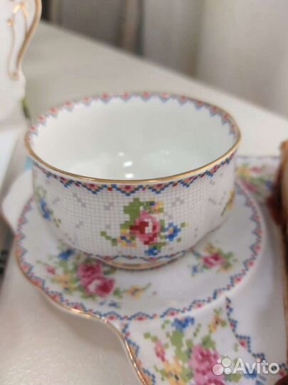 Английский фарфор. Набор. Чайный набор