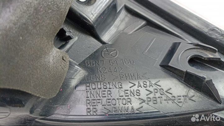 Стоп левый Mazda 3 BL