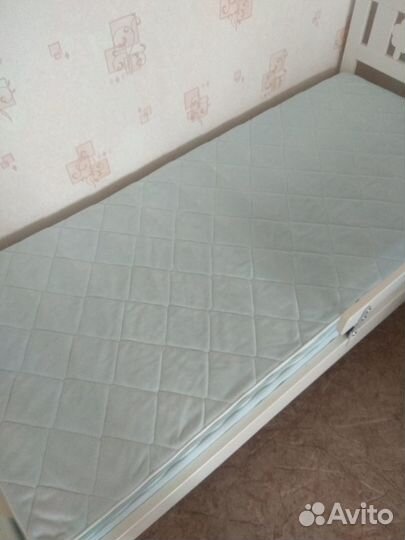 Кровать детская икеа криттер +матрас висса вакерт
