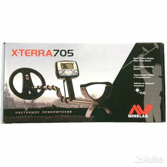 Новый металлоискатель minelab X-terra 705