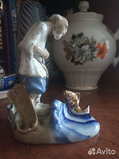 Статуэтка Старая Гжель