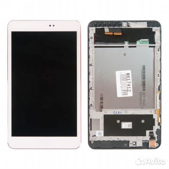 Дисплей в сборе с тачскрином и передней панелью дл