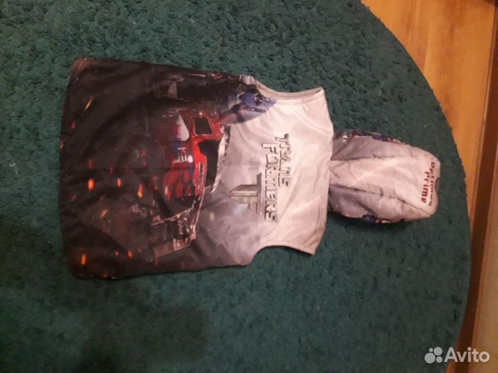 Новый жилет с трансформерами р.134-140