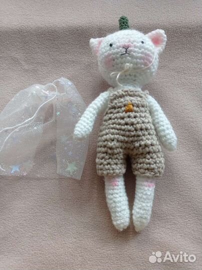 Мягкая игрушка котенок