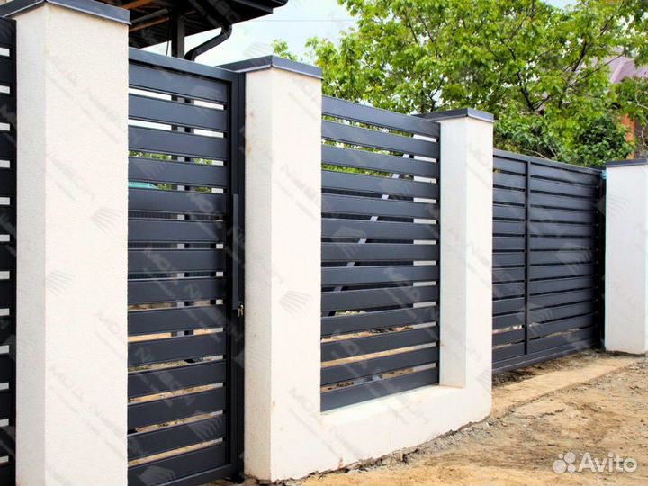 Забор Ранчо горизонтальный