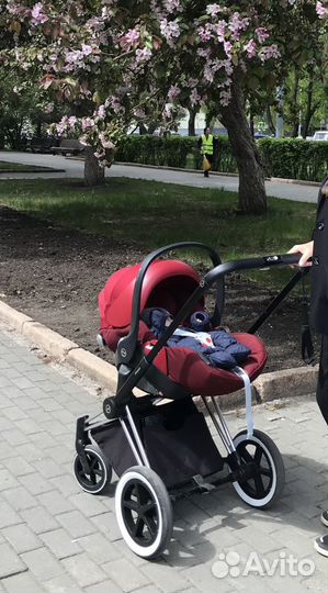 Коляска cybex priam lll platinum 3 в 1