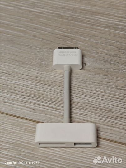 Переходник Apple 30 pin на hdmi и 30 pin