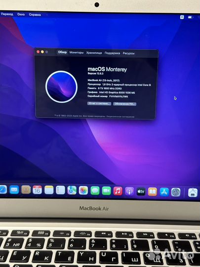 MacBook Air 13 2017 как новый