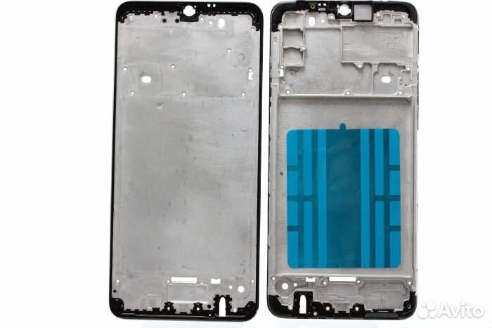 Рамка дисплея для Samsung A20S Черная