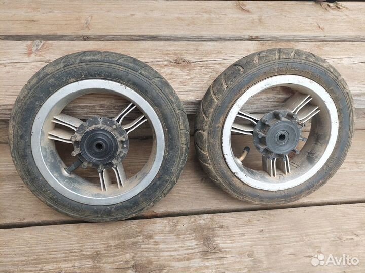 Шины с дисками 260/55 для детского велосипеда