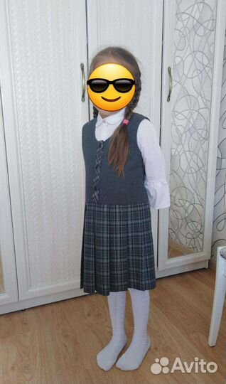 Сарафан школьный 122