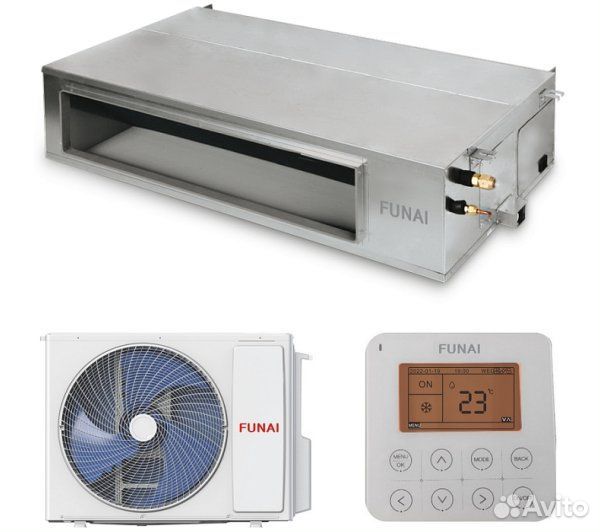 Кондиционер Funai LAC-DR165HP.D01 Канальный