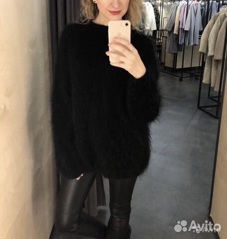 Свитер мохер handmade В наличии