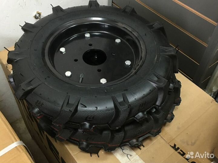 Мотоблок Huter мк-7500P-10 7.5 лс большие колеса