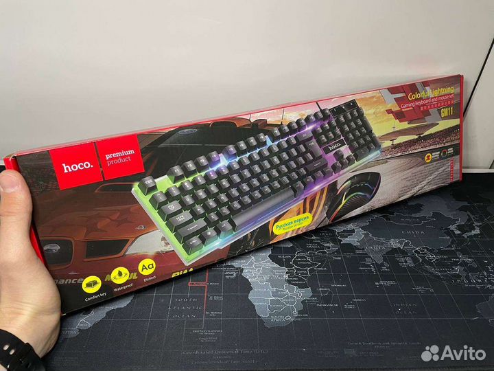 Игровой набор клавиатура + мышь