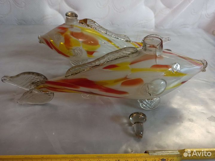 Декоративный графин золотая рыбка