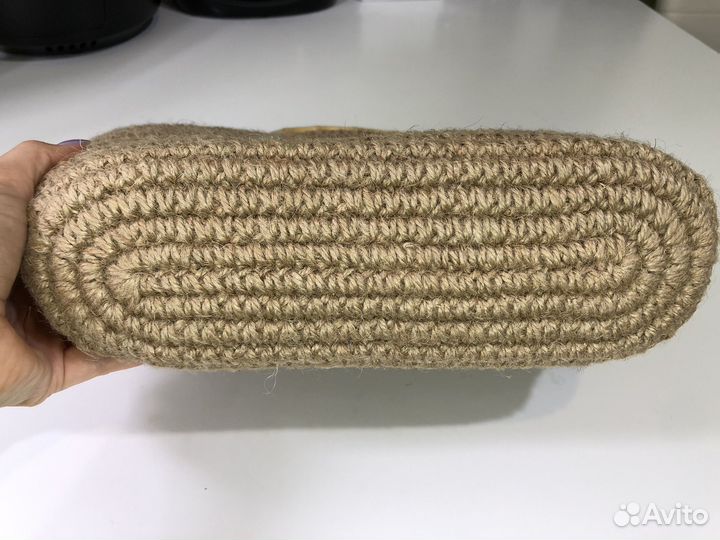 Сумка женская из джута