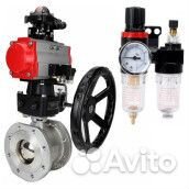 Кран шаровой DN.ru BV3232P(2pc) -FP-F-ISO-R Ду250 Ру16 полнопроходной двухходовой, нерж. сталь 316