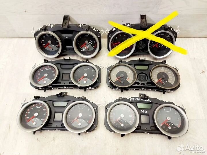 Щиток приборов Renault Megane 2. 2003-2009