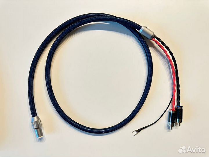 Фоно Кабель Phono -5Pin RCA -земля 120см