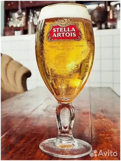 Пивные бокалы stella artois