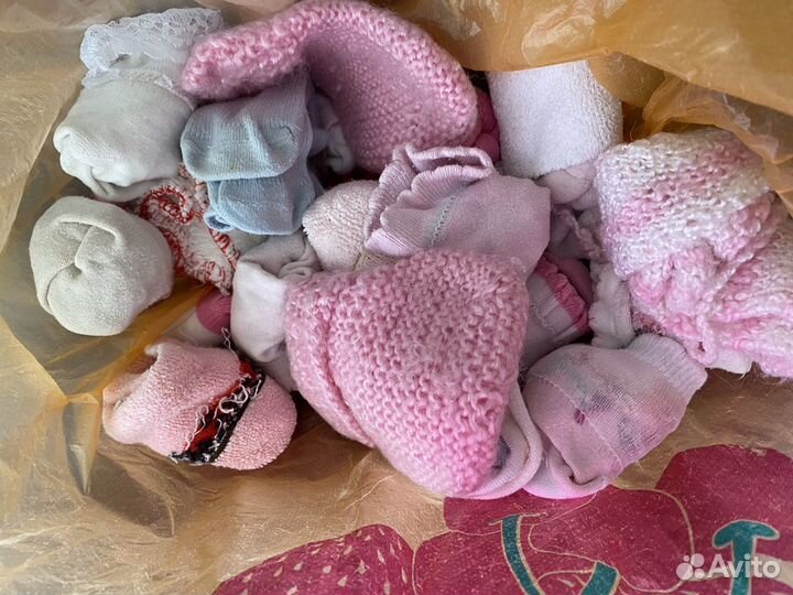 Колготки носочки пинетки царапки