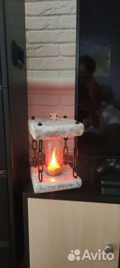 Светильник настолный в стиле лофт