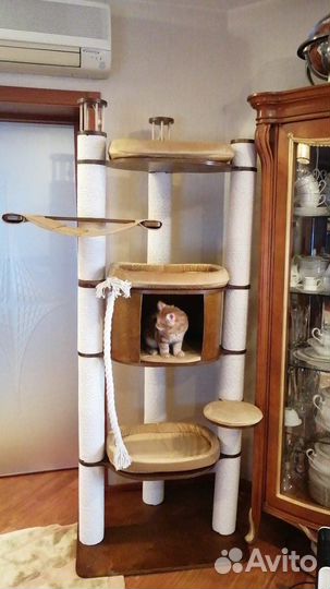 Когтеточка домик для кошки